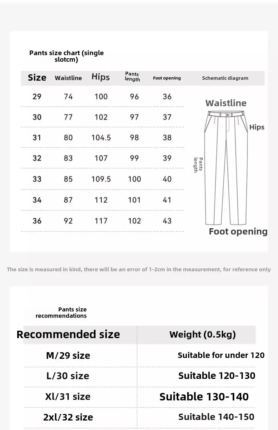 Pantalon Homme Italien