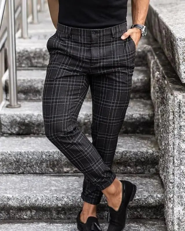 Pantalon Homme Carreaux