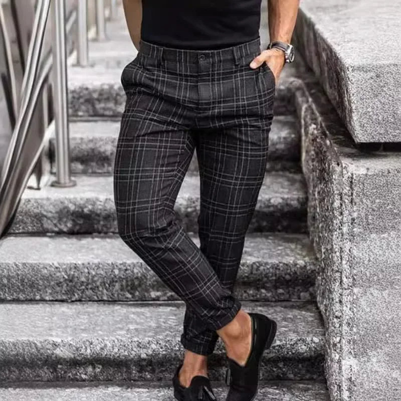 Pantalon Homme Carreaux