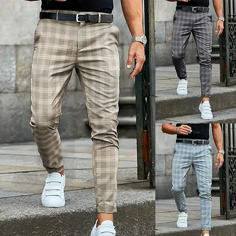 Pantalon Homme Carreaux