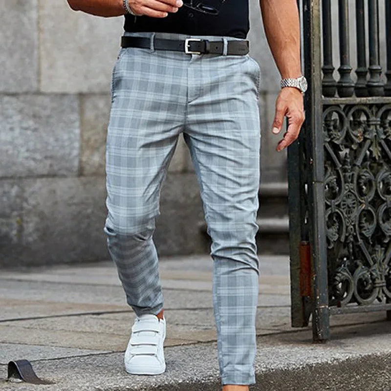 Pantalon Homme Carreaux
